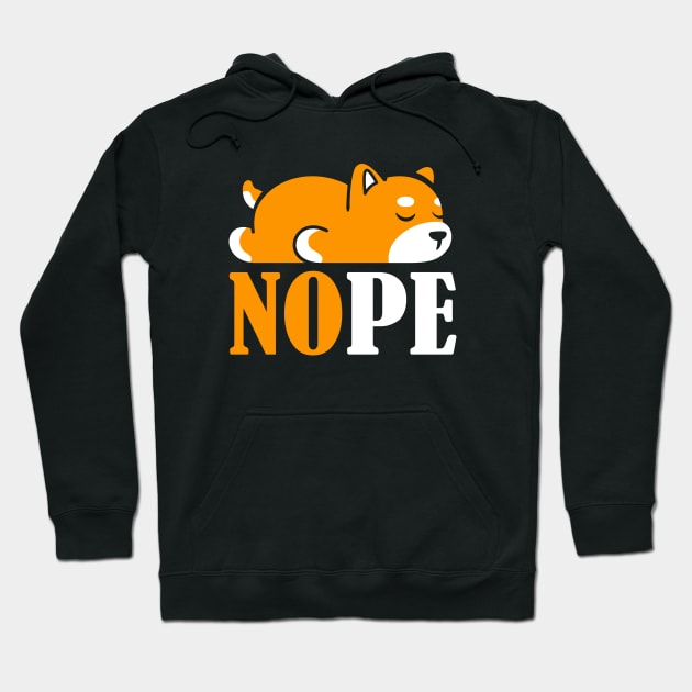 Nope Just Nope Hoodie by Loganferret